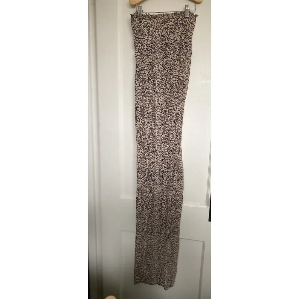 Dark Fairy Snakeskin Fall Winter Med Weight Long Scarf MobWife Missing Tag 53x11